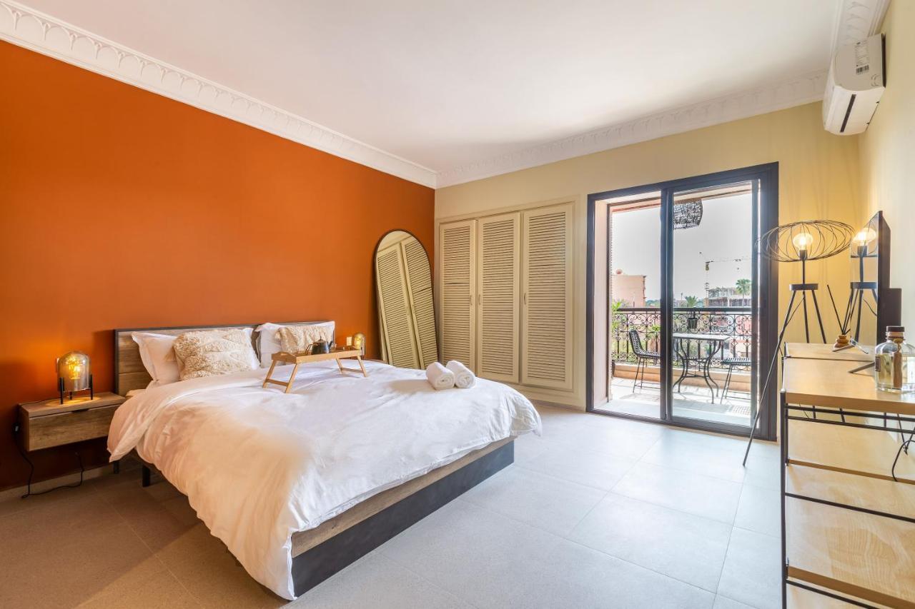L'Atelier N°12, Loft, Terrasse Apartment Marrakesh Bagian luar foto