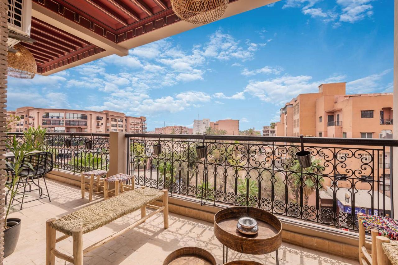 L'Atelier N°12, Loft, Terrasse Apartment Marrakesh Bagian luar foto