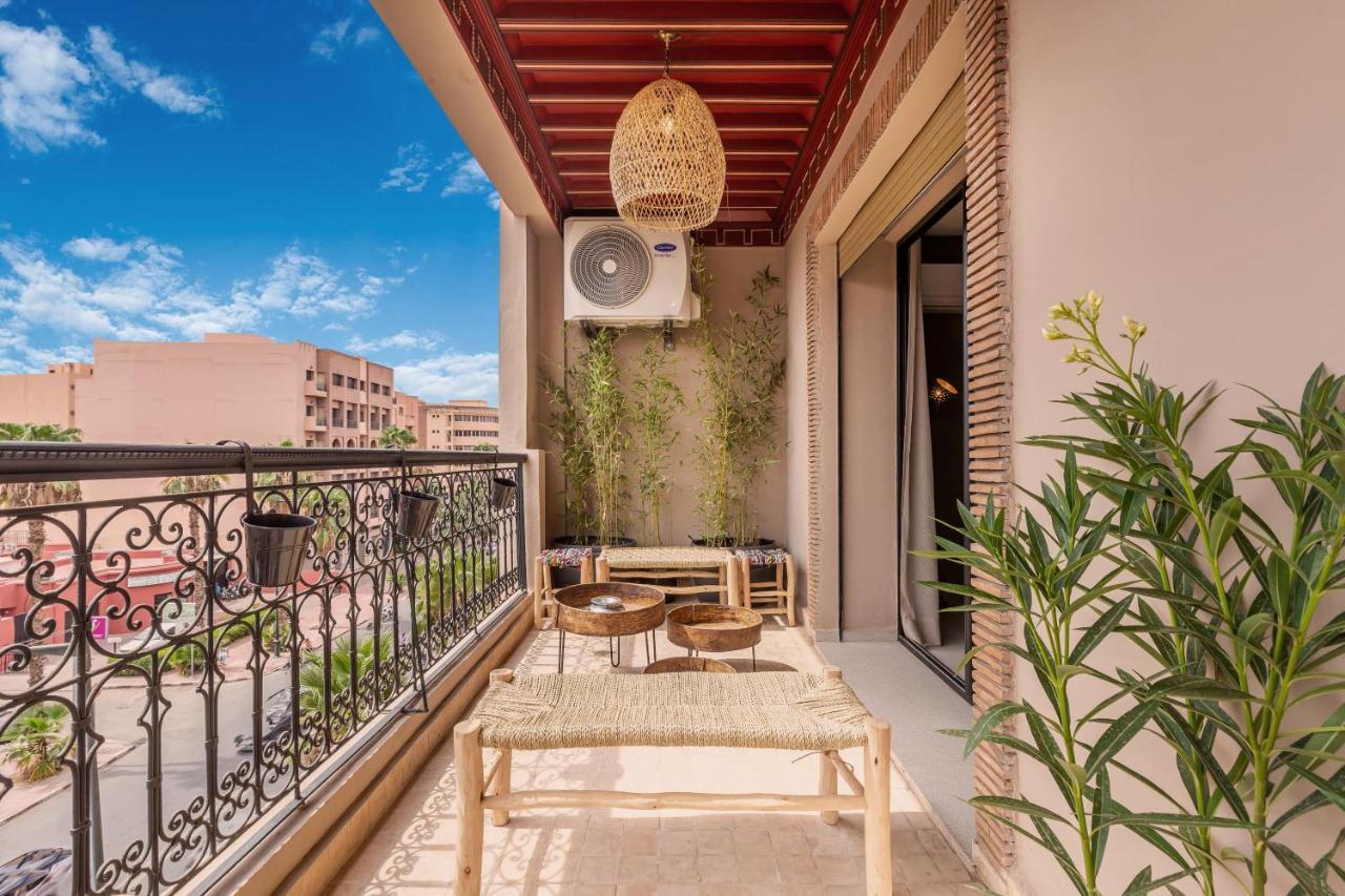 L'Atelier N°12, Loft, Terrasse Apartment Marrakesh Bagian luar foto